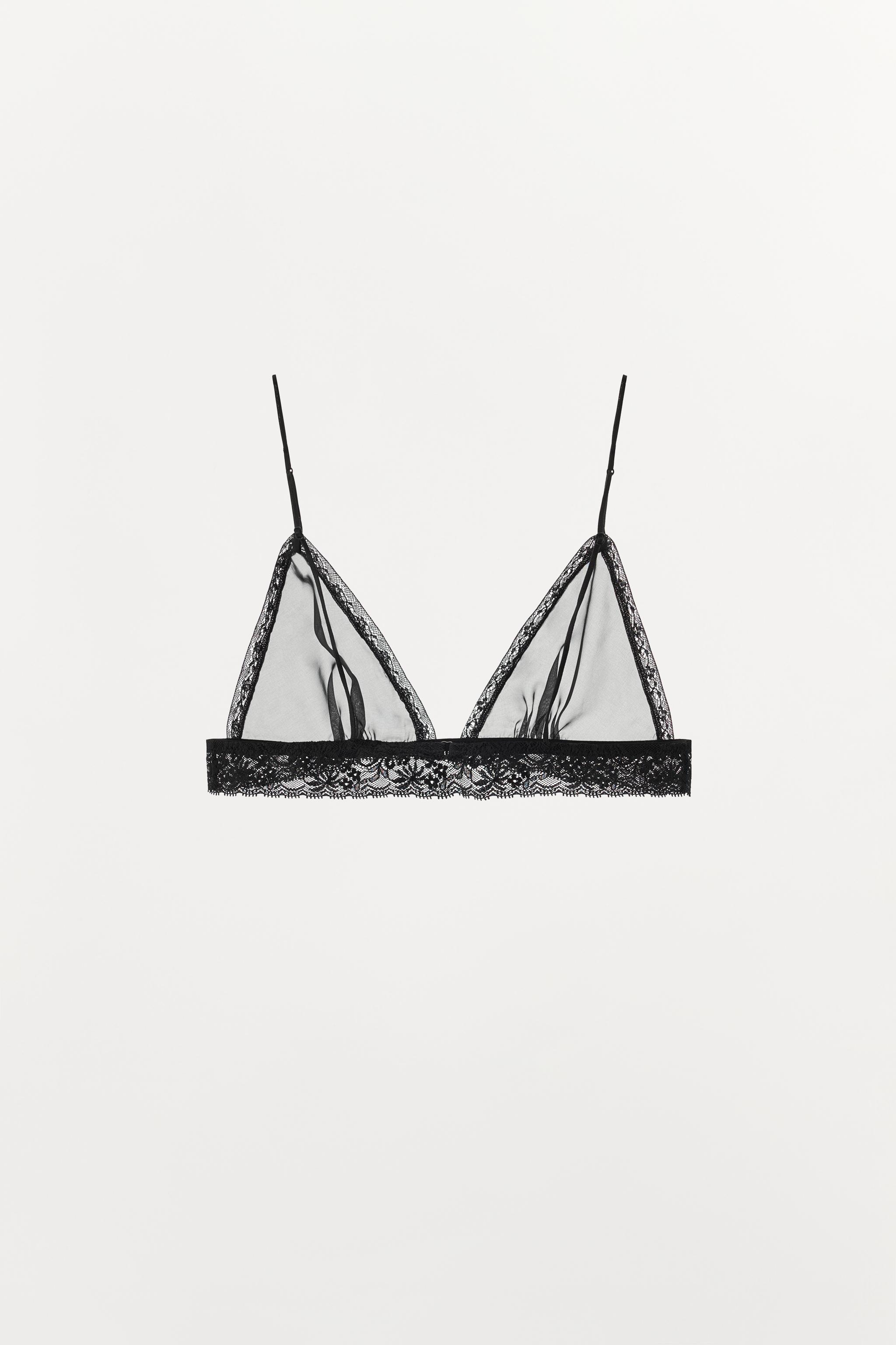 GEORGETTE LACE BRA